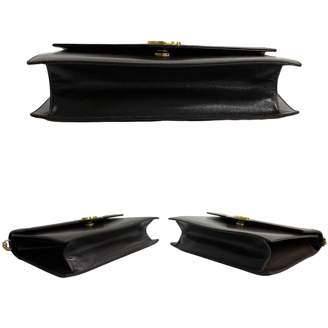 Gucci Gucci Shoulder Bag Brown Leather Size ONE SIZE - 6 Thumbnail