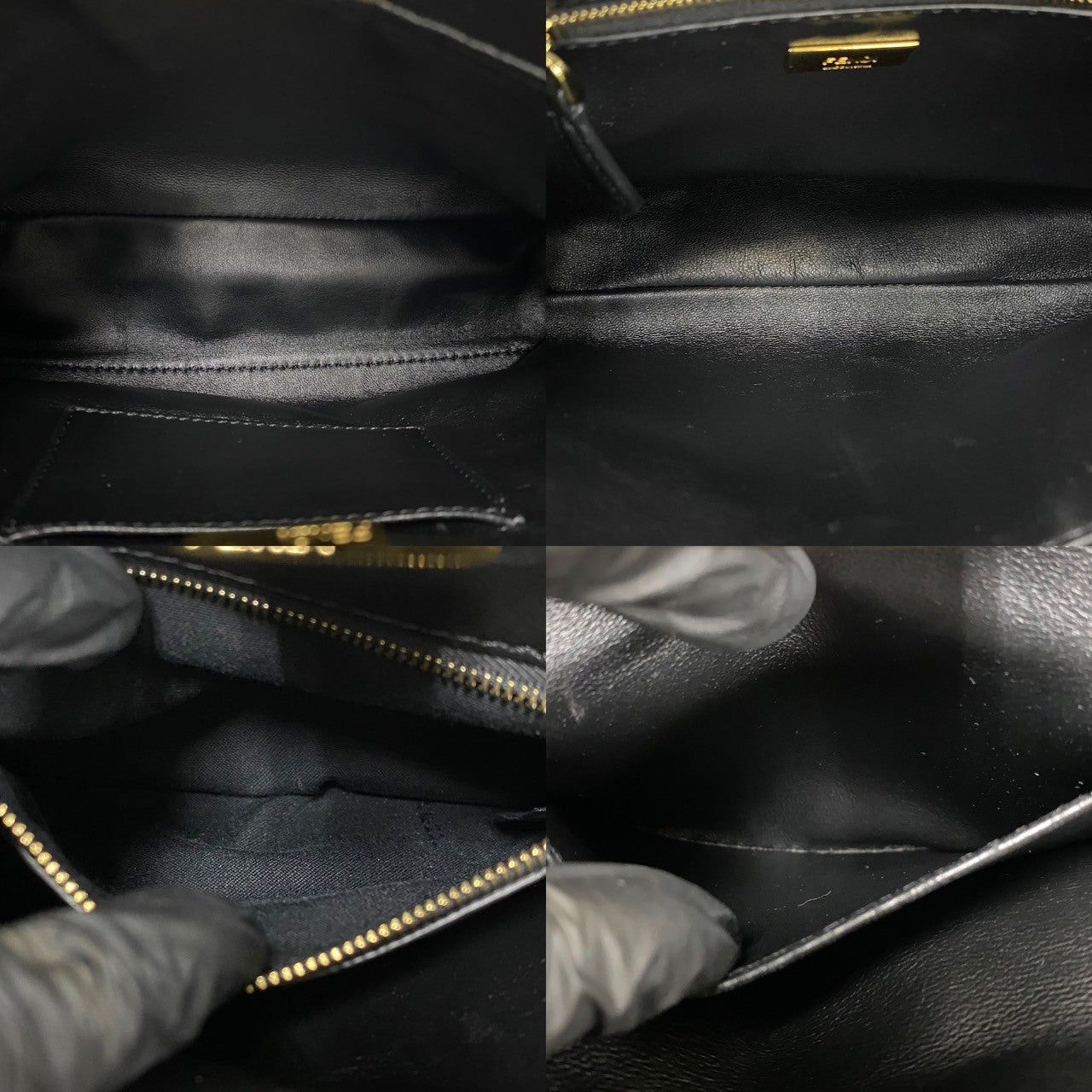 Fendi Fendi Shoulder Bag Black Leather Size ONE SIZE - 8 Thumbnail