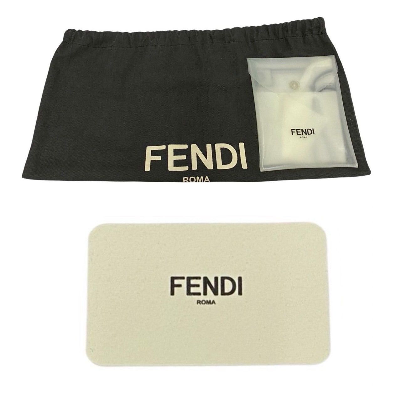 Fendi Fendi Shoulder Bag Black Leather Size ONE SIZE - 9 Thumbnail