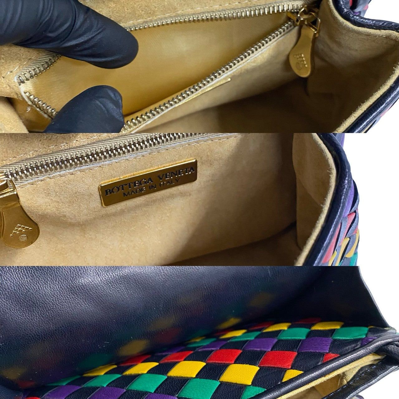 Bottega Veneta Bottega Veneta Shoulder Bag Black Leather Size ONE SIZE - 8 Thumbnail