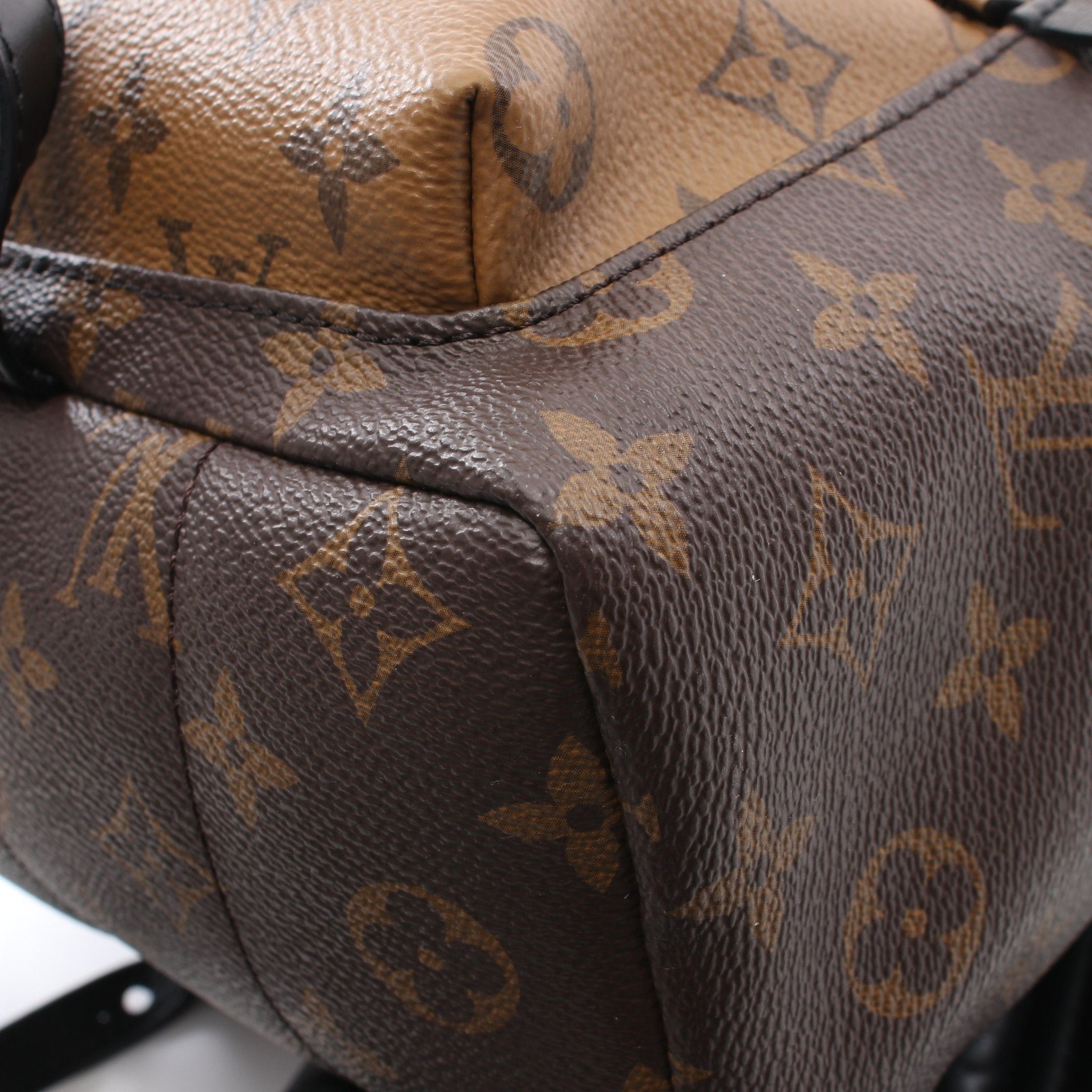 Louis Vuitton Louis Vuitton Palm Springs Backpack Pm Monogram Reverse Rucksack Leather Brown Beige Size ONE SIZE - 8 Thumbnail