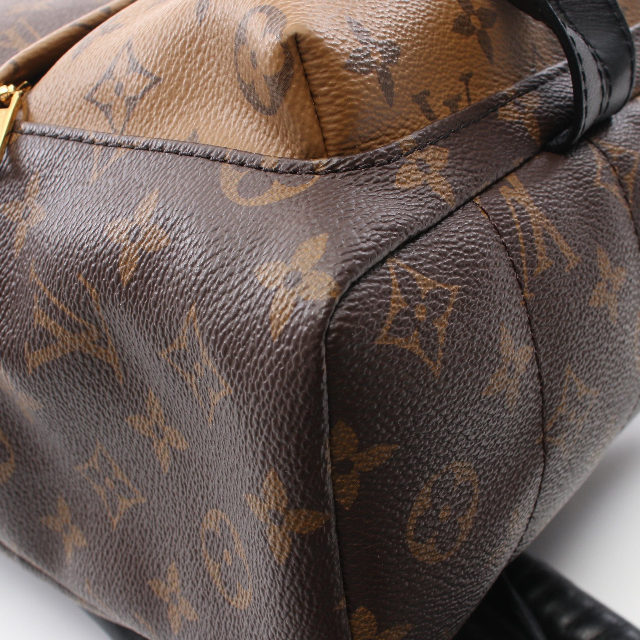 Louis Vuitton Louis Vuitton Palm Springs Backpack Pm Monogram Reverse Rucksack Leather Brown Beige Size ONE SIZE - 9 Thumbnail