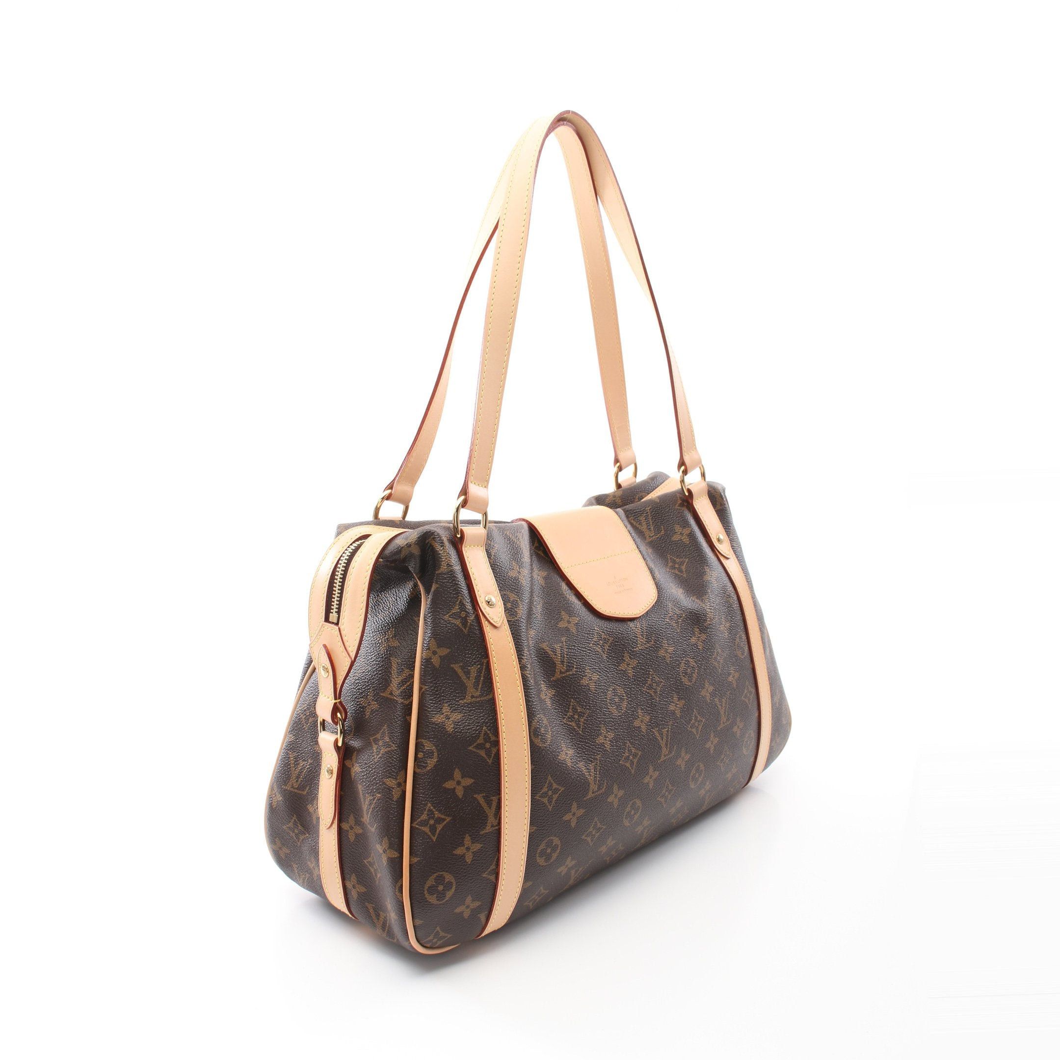 Louis Vuitton Louis Vuitton Stresa Gm Monogram Shoulder Bag Leather Brown Size ONE SIZE - 2 Thumbnail