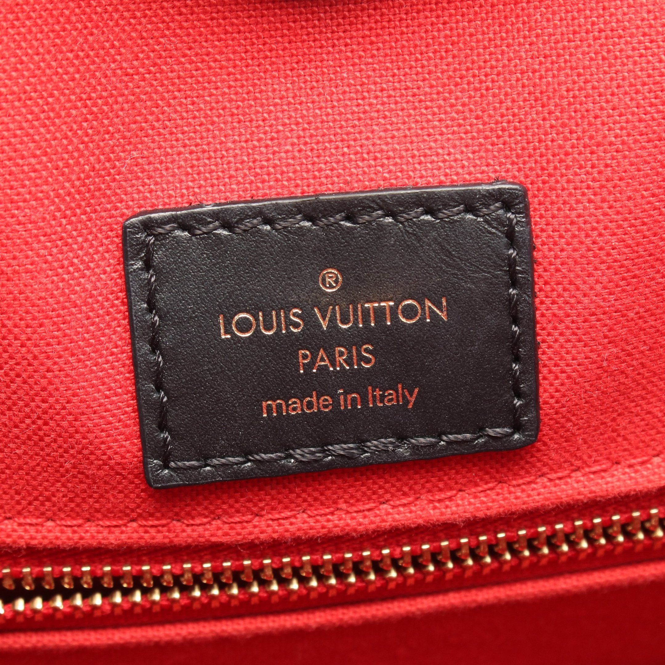 Louis Vuitton Louis Vuitton On-The-Go Gm Monogram Giant Reverse Shoulder Bag Leather Brown Light Size ONE SIZE - 4 Thumbnail