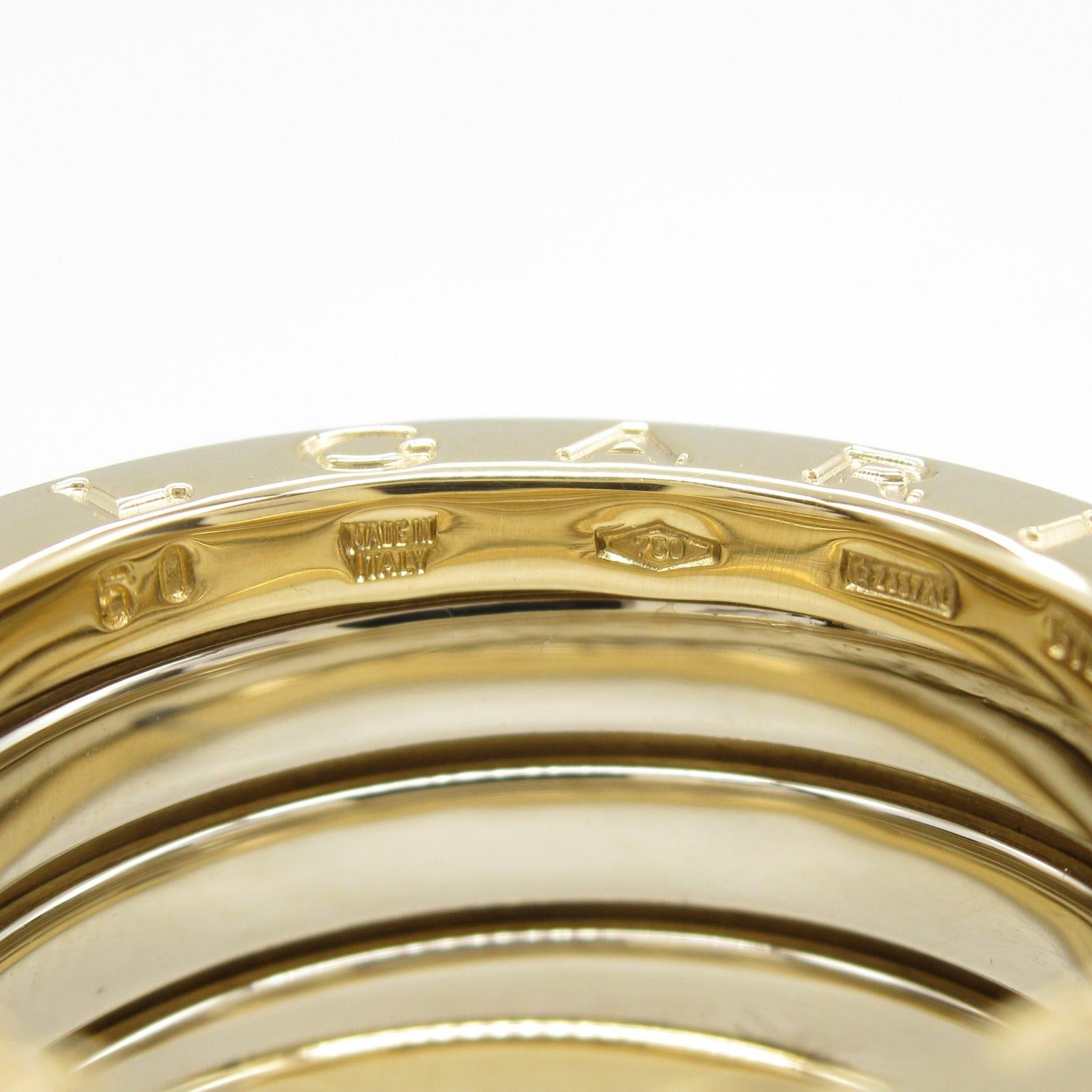 Bvlgari Bvlgari B Zero One Ring K18 (Yellow Gold) K18Wg (White Gold Silver Size ONE SIZE - 5 Thumbnail