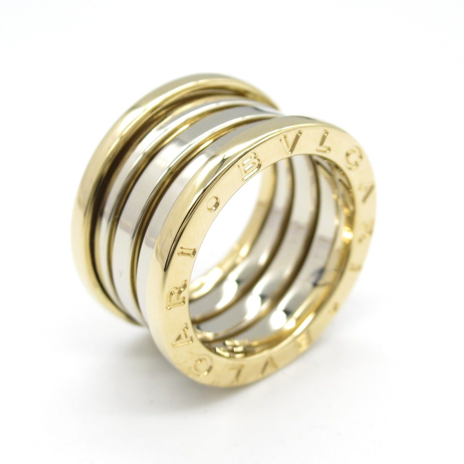 Bvlgari Bvlgari B Zero One Ring K18 (Yellow Gold) K18Wg (White Gold Silver Size ONE SIZE - 4 Thumbnail