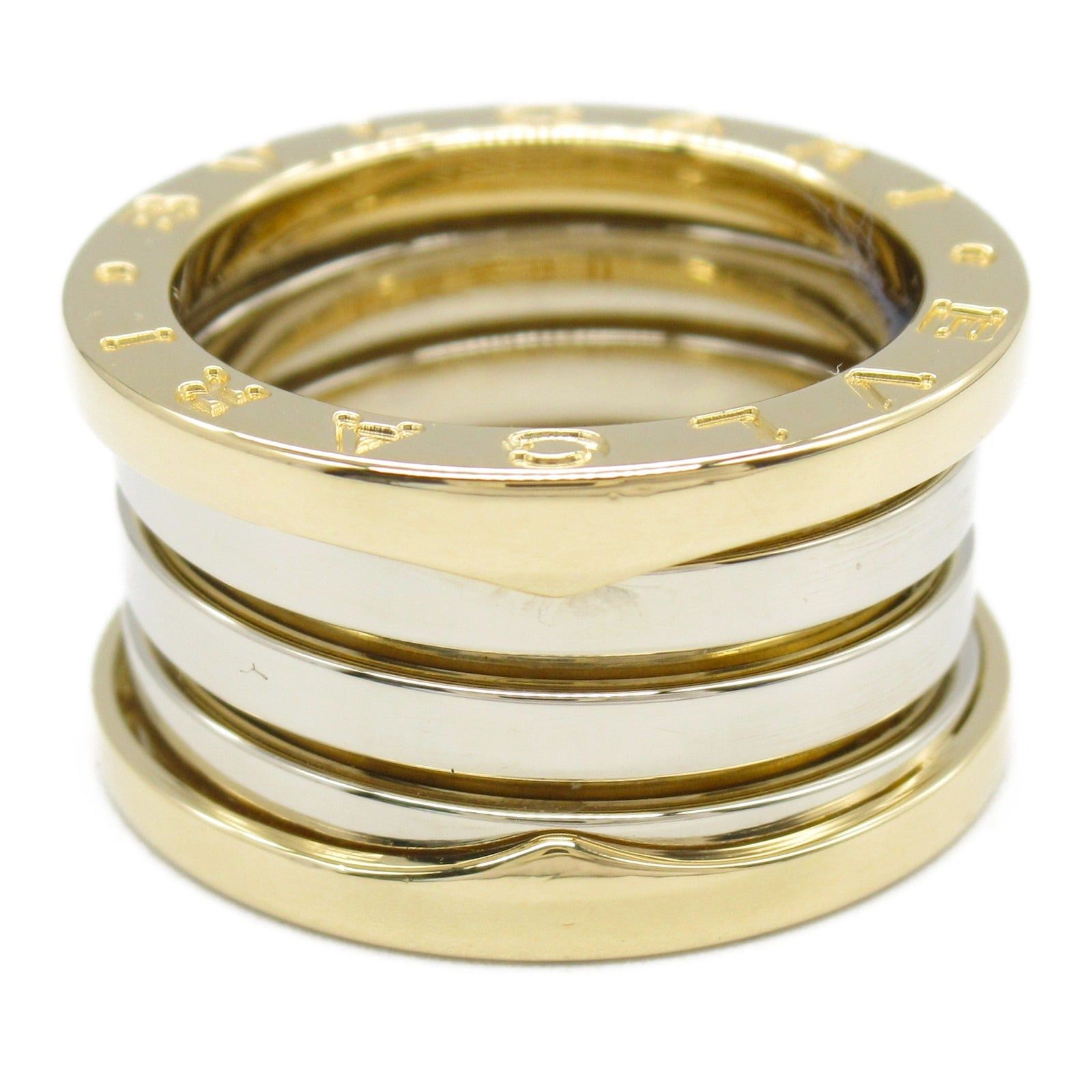 Bvlgari Bvlgari B Zero One Ring K18 (Yellow Gold) K18Wg (White Gold Silver Size ONE SIZE - 3 Thumbnail