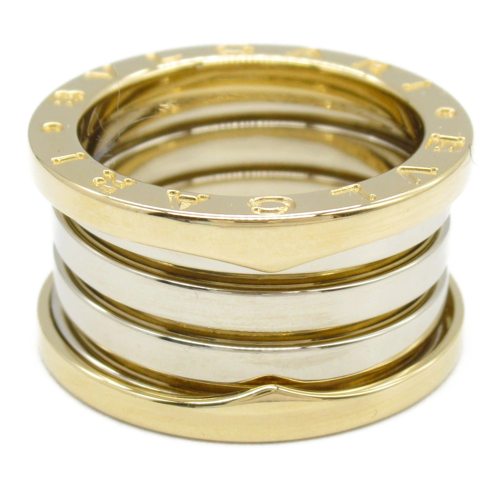 Bvlgari Bvlgari B Zero One Ring K18 (Yellow Gold) K18Wg (White Gold Silver Size ONE SIZE - 2 Thumbnail