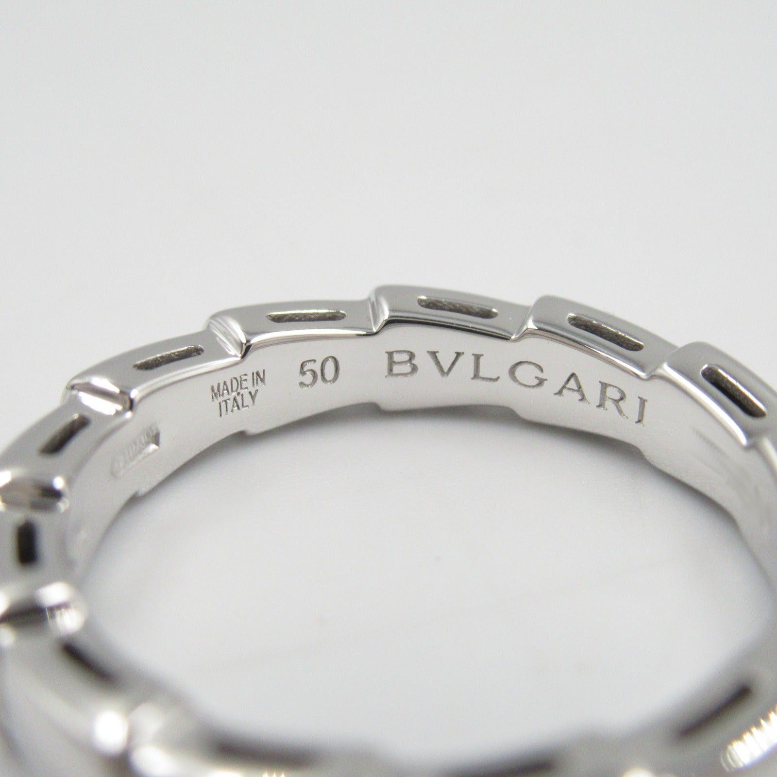 Bvlgari Bvlgari Serpenti Viper Ring K18Wg (White Gold) Silver Size ONE SIZE - 4 Thumbnail