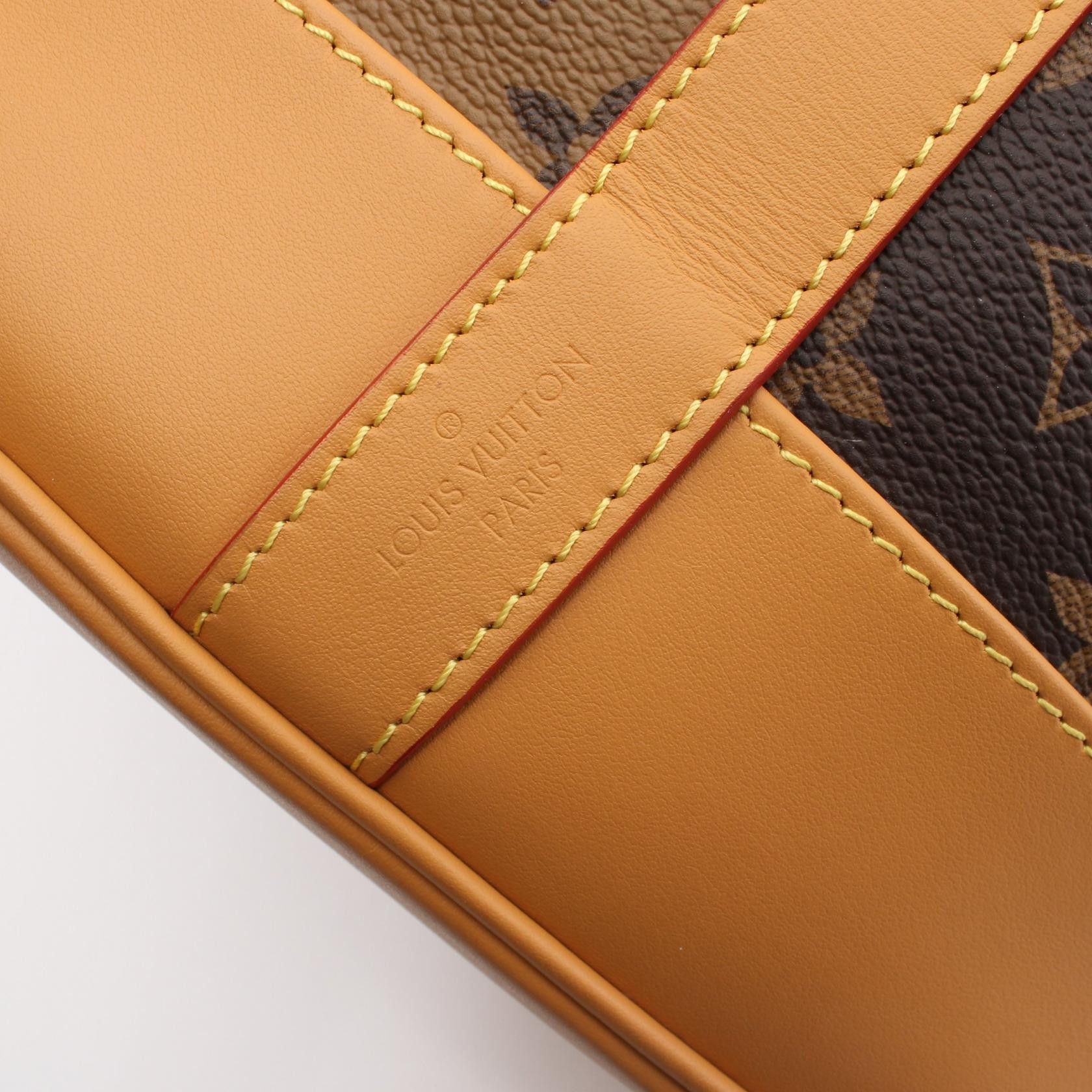 Louis Vuitton Louis Vuitton Louis Vuitton * Nigo Randonne Messenger Monogram Stripe Shoulder Bag Leather Brown Size ONE SIZE - 5 Thumbnail