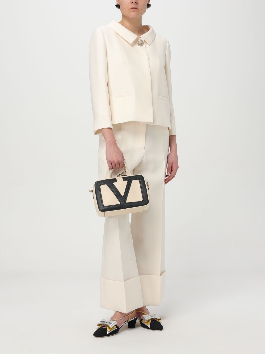Valentino Valentino Garavani Mini Bag Woman Yellow Cream Size ONE SIZE - 2 Thumbnail