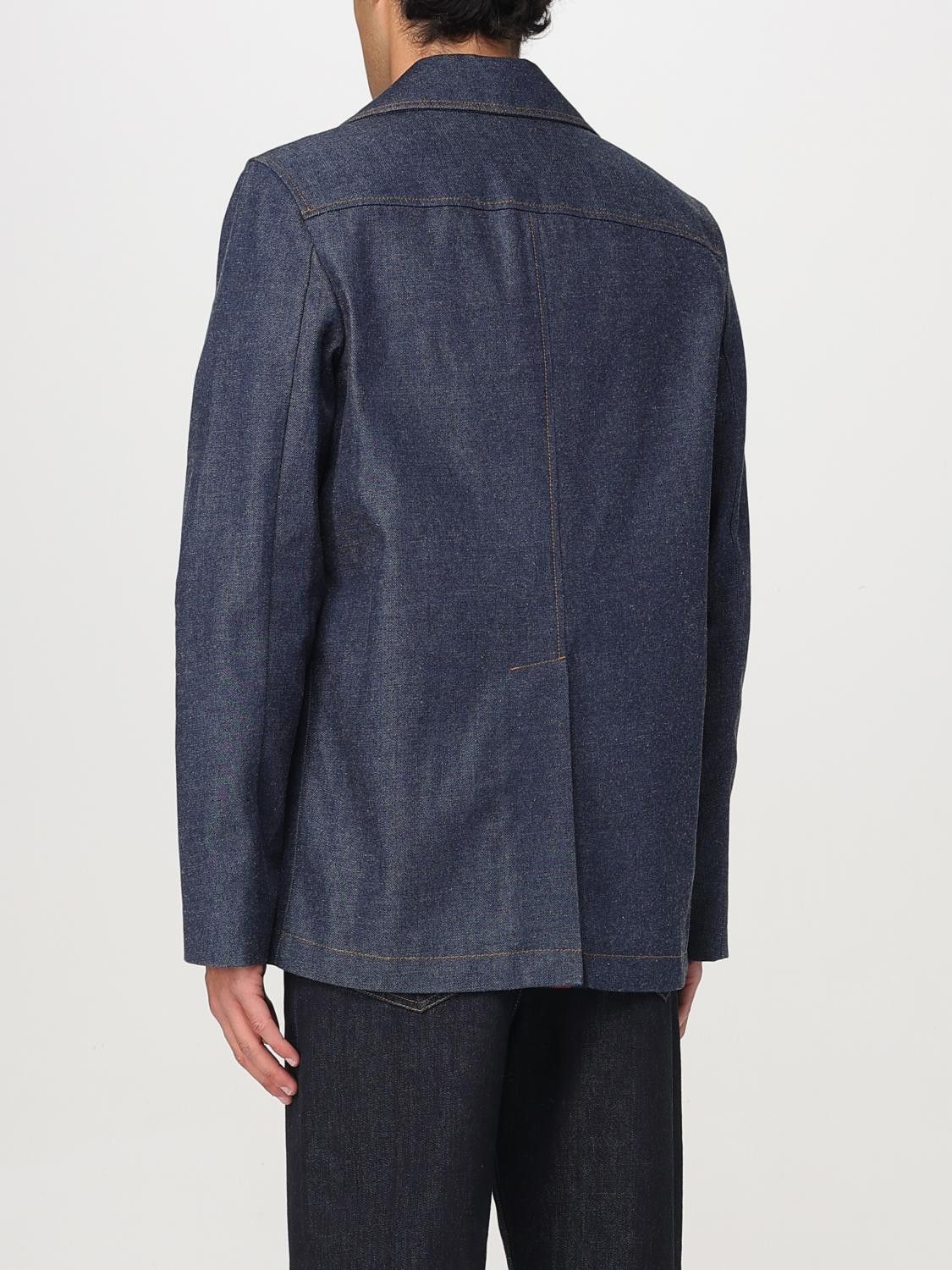 Gucci Gucci Blazer Men Blue Size US M / EU 48-50 / 2 - 2 Thumbnail
