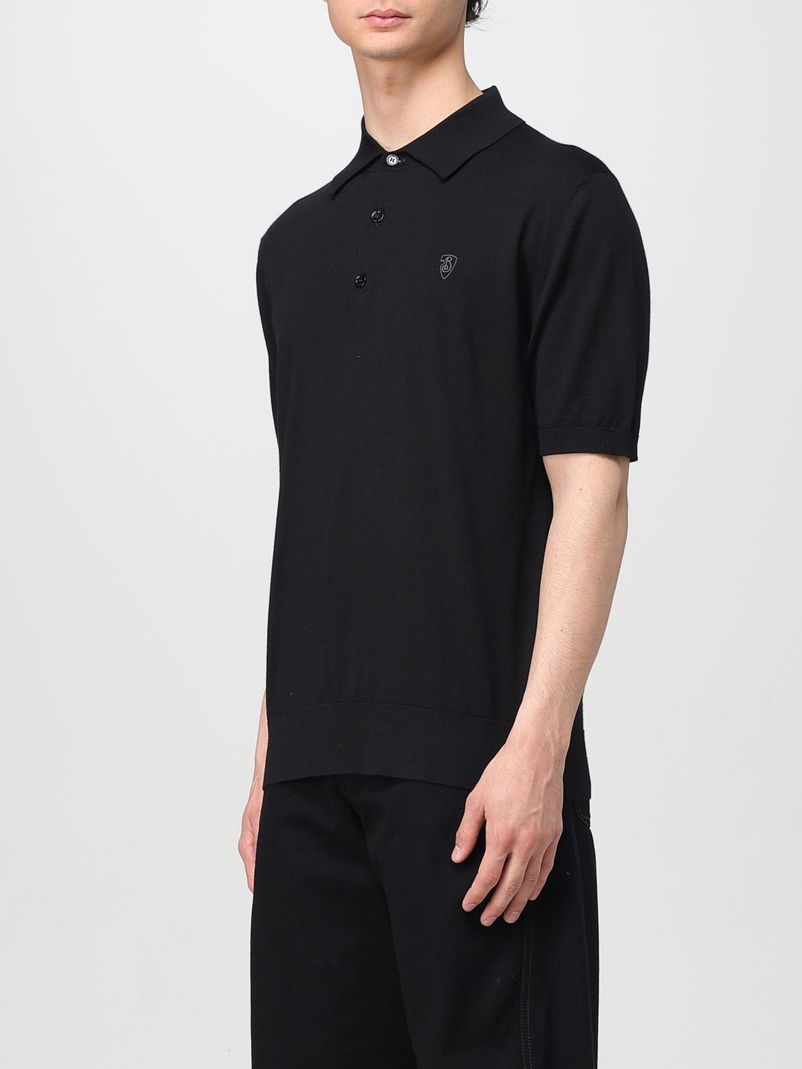 Burberry Burberry Polo Shirt Men Black Size US M / EU 48-50 / 2 - 4 Thumbnail