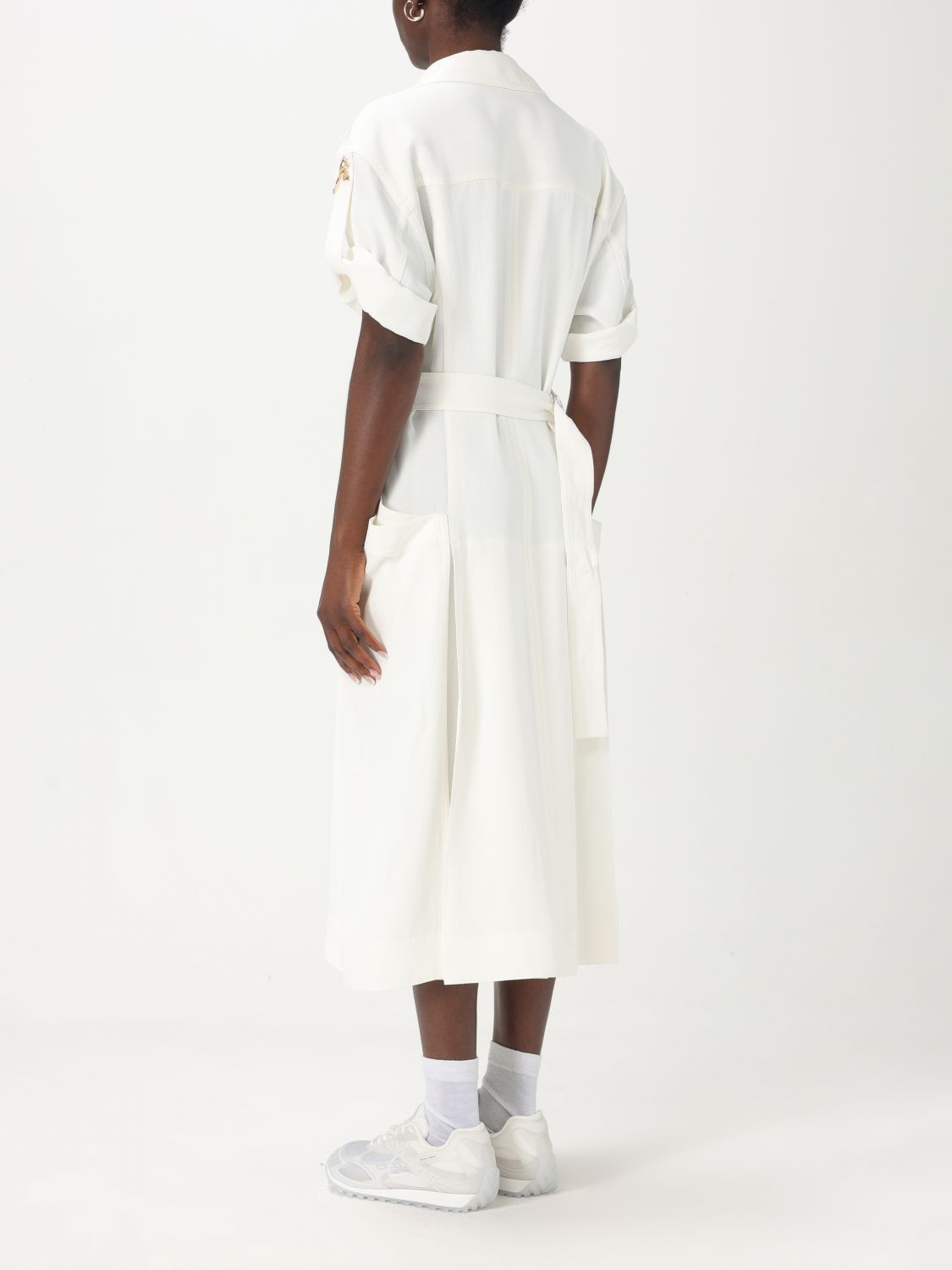 Bottega Veneta Bottega Veneta Dress Woman White Size M / US 6-8 / IT 42-44 - 3 Thumbnail