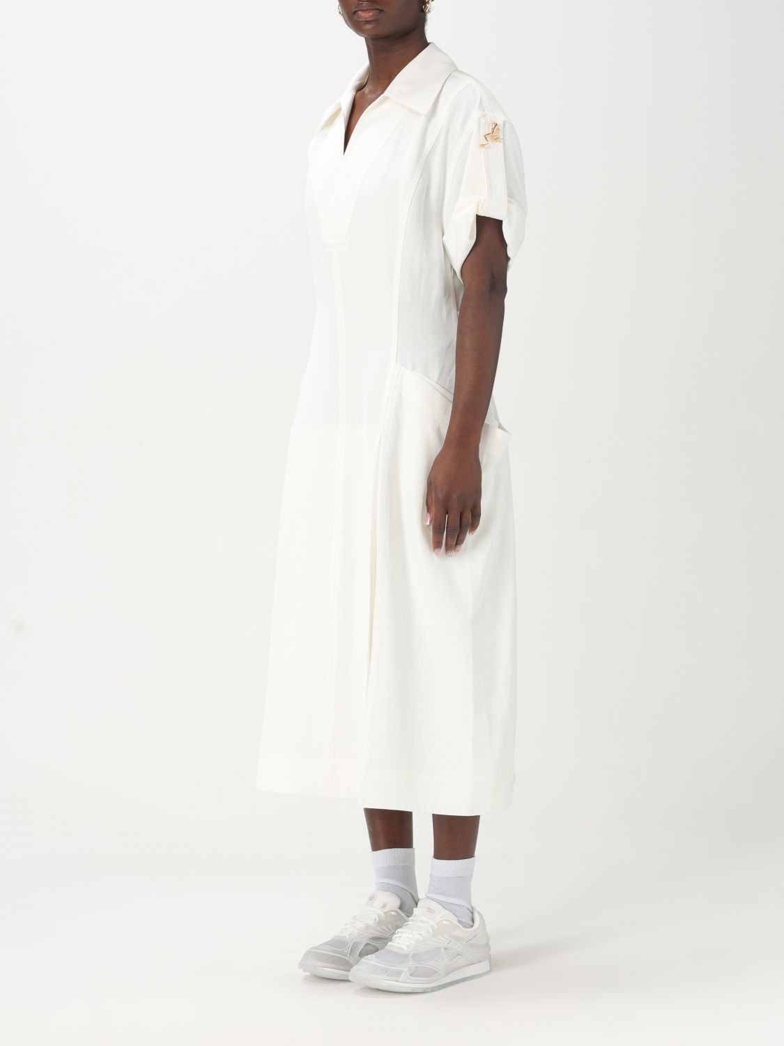 Bottega Veneta Bottega Veneta Dress Woman White Size M / US 6-8 / IT 42-44 - 4 Thumbnail