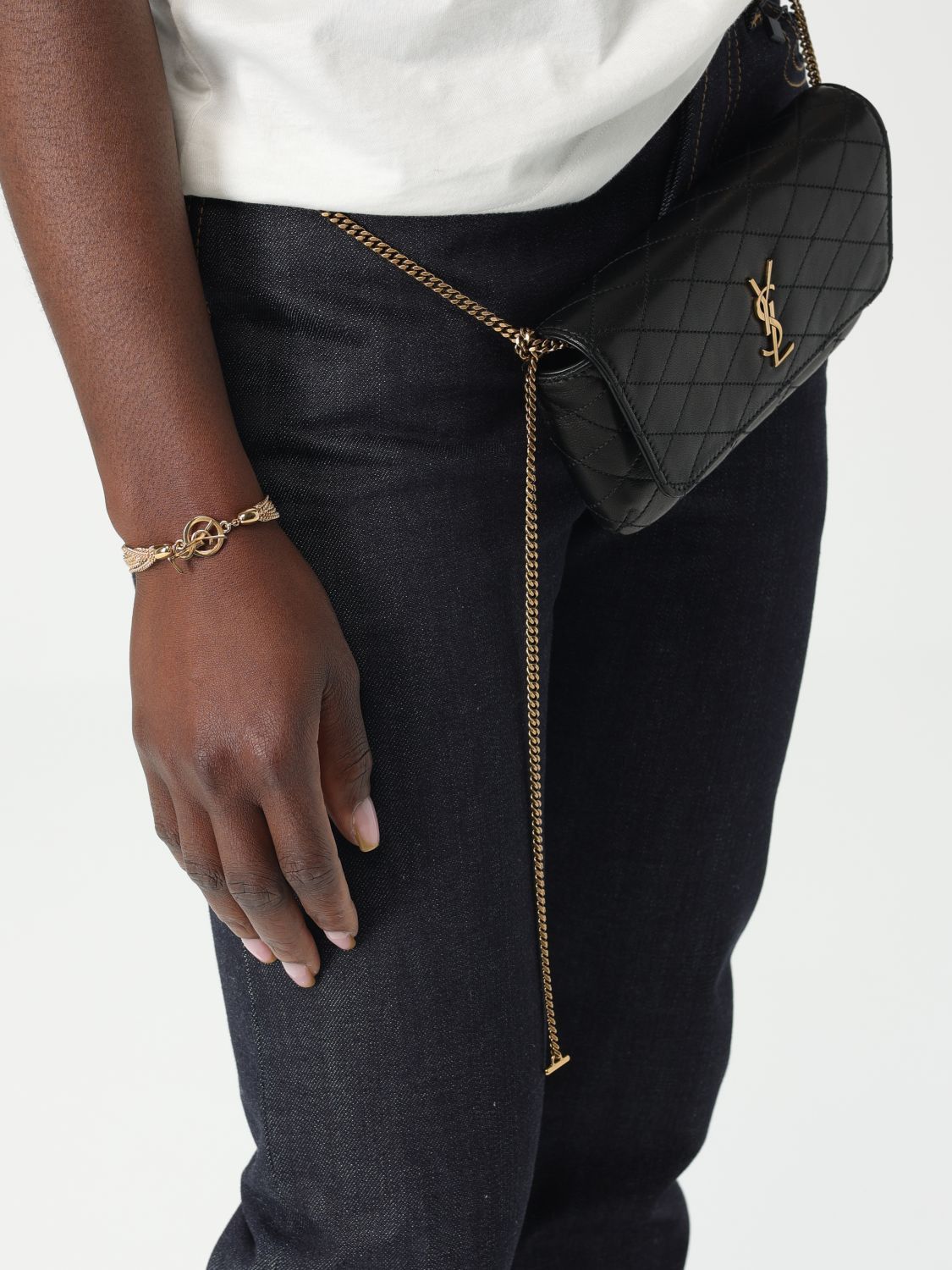 Saint Laurent Jewel Woman Gold