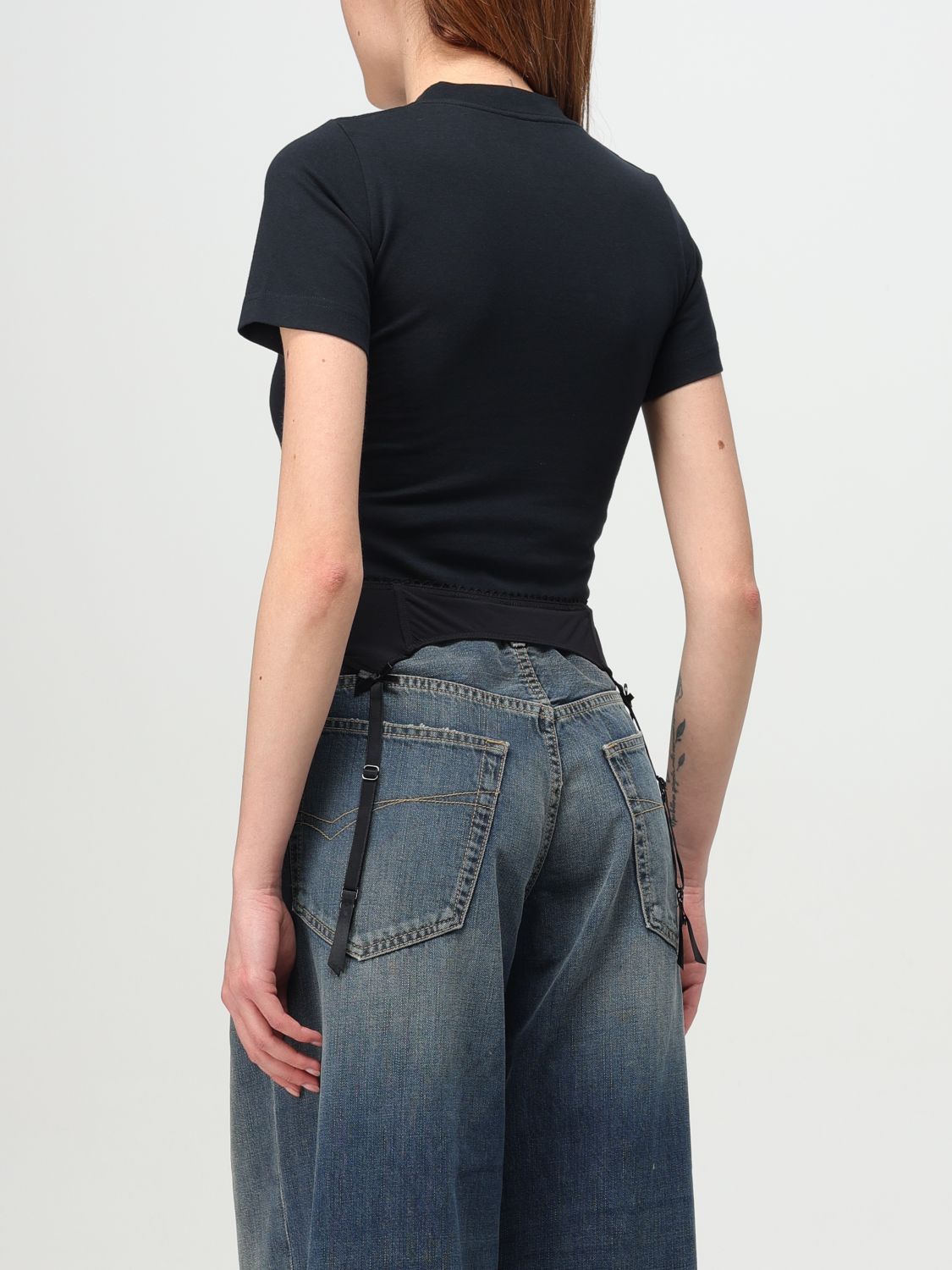 Balenciaga Balenciaga T-Shirt Woman Black Size M / US 6-8 / IT 42-44 - 3 Thumbnail