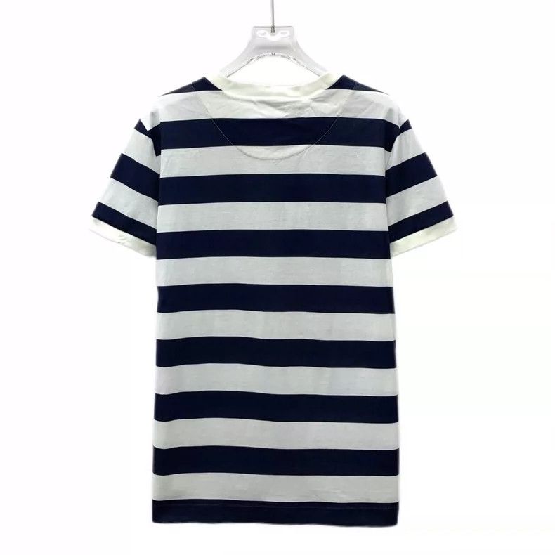 Dolce & Gabbana Dolce&Gabbana Striped Cartoon Embroidered T-Shirt Size US M / EU 48-50 / 2 - 2 Thumbnail