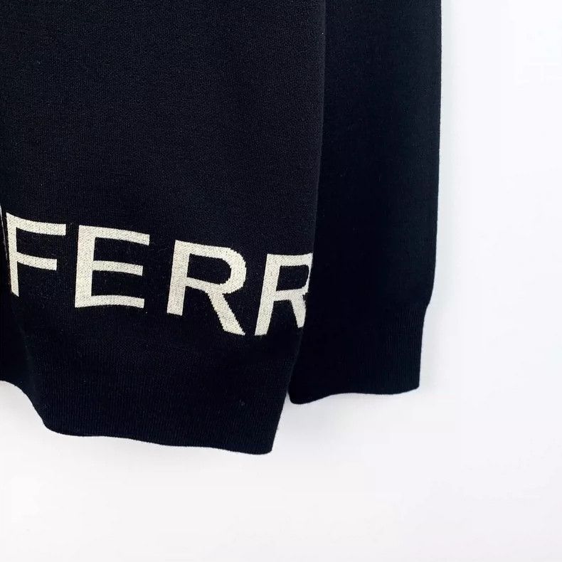 Burberry Burberry Black Logo Knit Sweater Size M Size US M / EU 48-50 / 2 - 4 Thumbnail