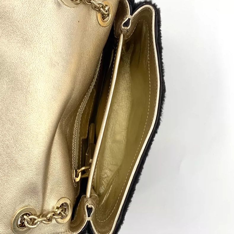 Roger Vivier Roger Vivier Black Chain Shoulder Bag Size ONE SIZE - 6 Thumbnail