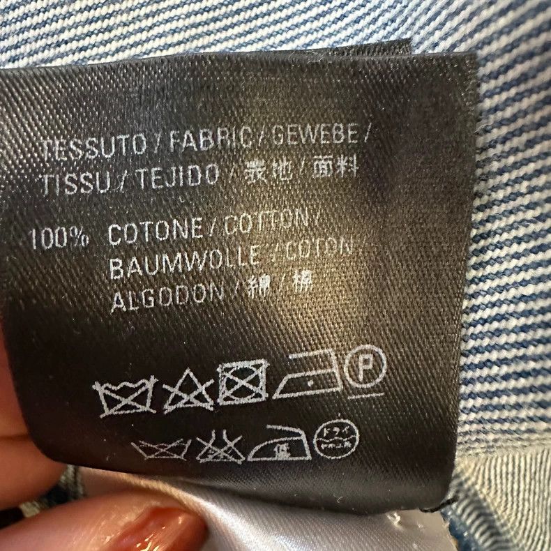 Balenciaga Balenciaga Oversized Graffiti Denim Jacket Size US XXS / EU 40 - 7 Thumbnail