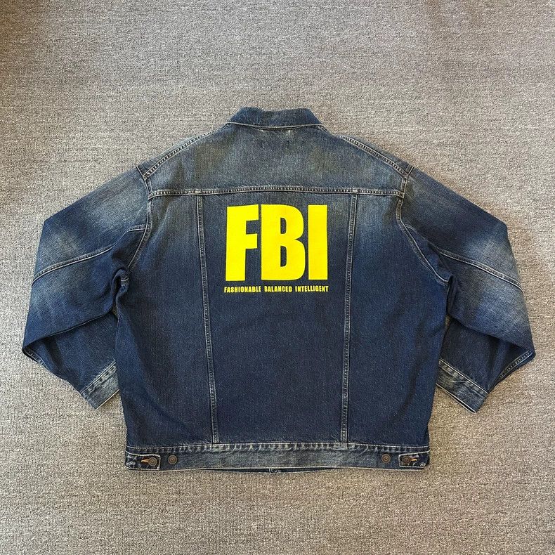 Balenciaga Balenciaga SS22 Denim Jacket for Men Size US L / EU 52-54 / 3 - 2 Thumbnail