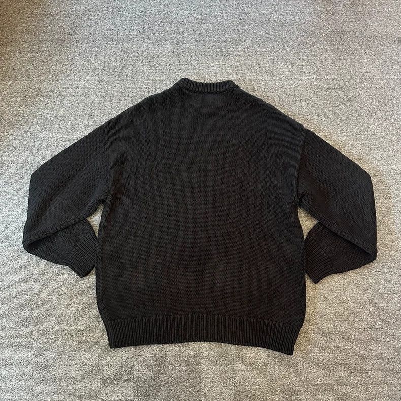 Balenciaga Balenciaga Black Long Sleeve Knit Sweater Size US S / EU 44-46 / 1 - 2 Thumbnail