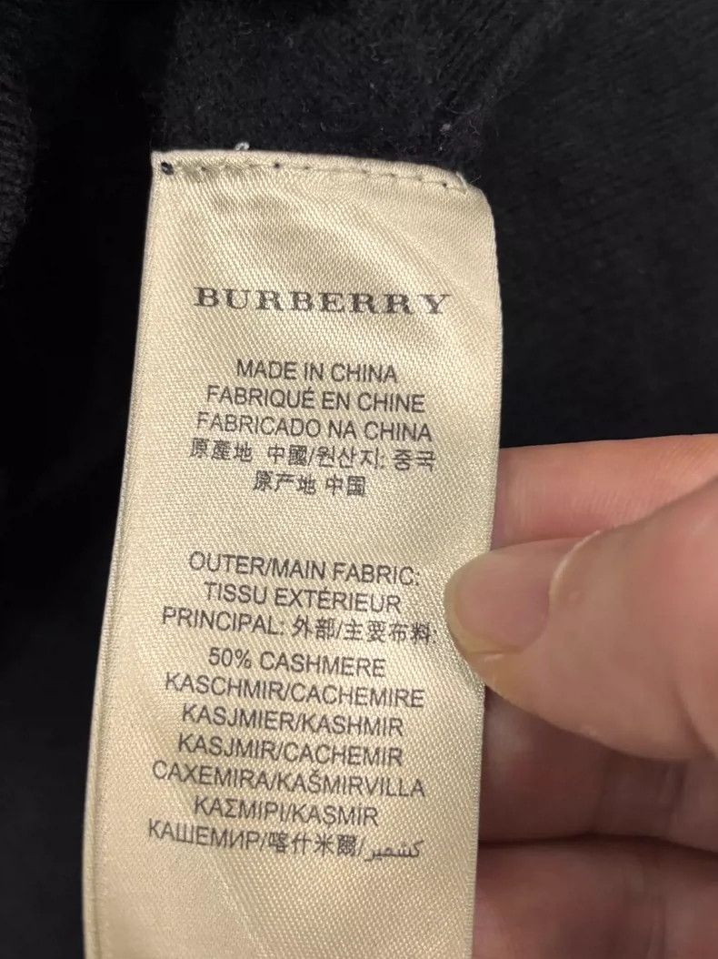 Burberry Burberry Cashmere Sweater Size XL Size US XL / EU 56 / 4 - 6 Thumbnail