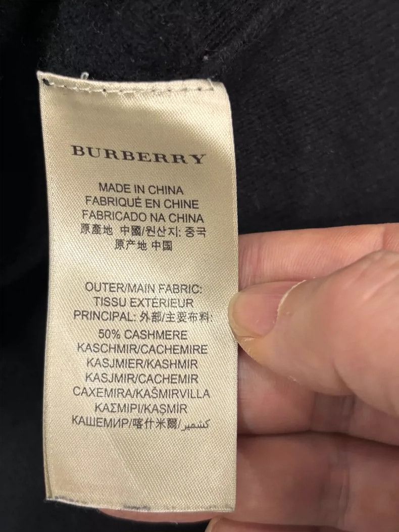 Burberry Burberry Cashmere Sweater Size XL Size US XL / EU 56 / 4 - 5 Thumbnail