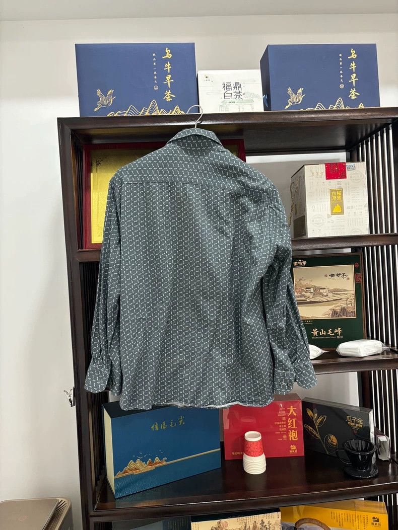 Emporio Armani Giorgio Armani Long Sleeve Custom Shirt Size US XL / EU 56 / 4 - 2 Thumbnail