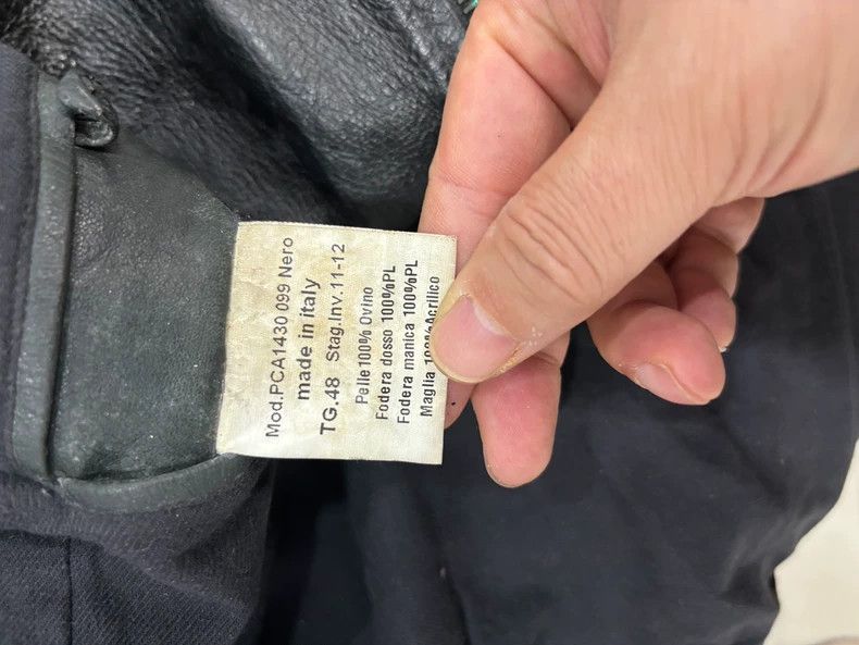 Schott 4US Leather Motorcycle Jacket Made in Italy Size US L / EU 52-54 / 3 - 6 Thumbnail