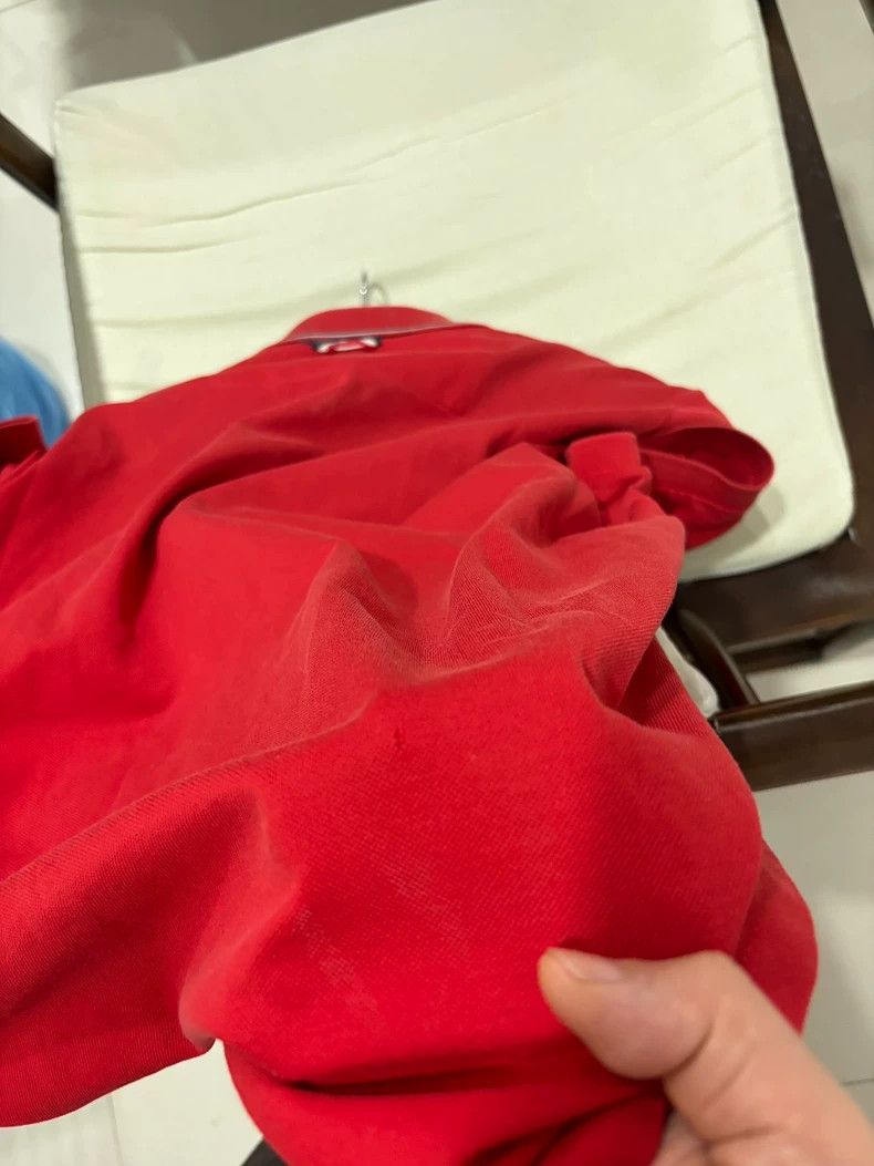 Moncler Genius Moncler Collaboration Red Polo Shirt with Fading Size US M / EU 48-50 / 2 - 8 Thumbnail