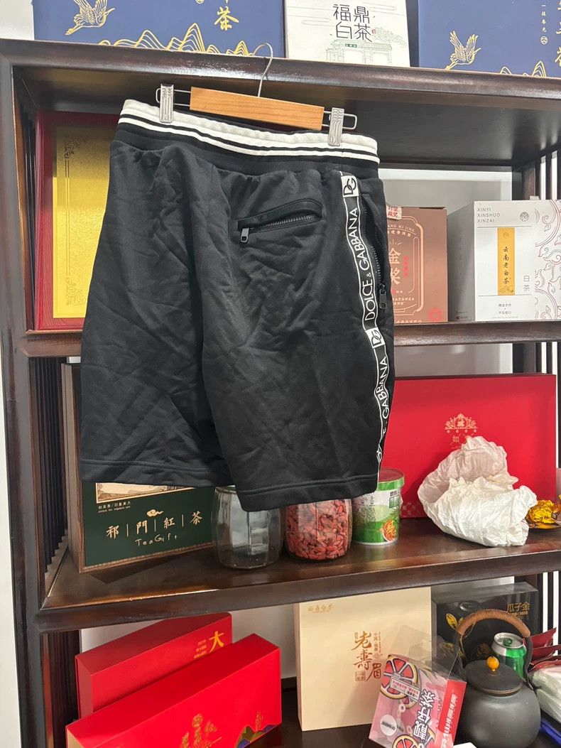 Dolce & Gabbana Dolce Gabbana Black Shorts Size 44 Size US 44 / EU 60 - 2 Thumbnail