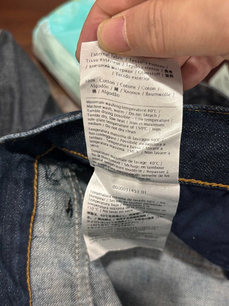 Valentino Valentino Denim Pants in Raw Color Size US 30 / EU 46 - 8 Thumbnail