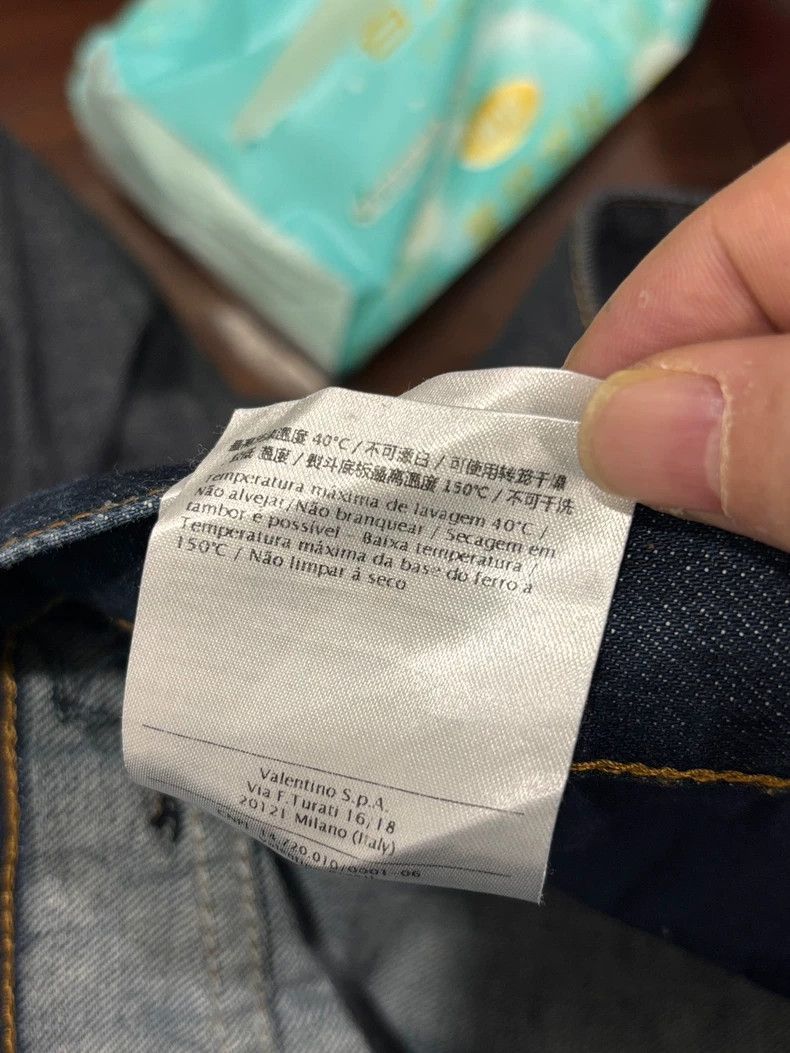 Valentino Valentino Denim Pants in Raw Color Size US 30 / EU 46 - 7 Thumbnail