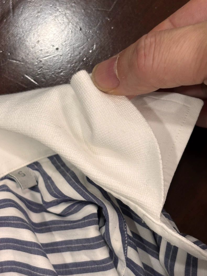 Ermenegildo Zegna Short Sleeve Shirt with Double Collar Size US S / EU 44-46 / 1 - 8 Thumbnail