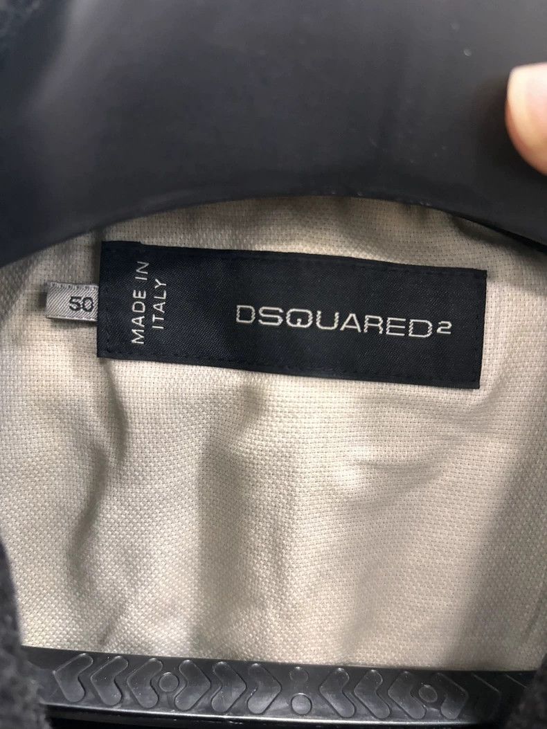 Dsquared2 DSQUARED2 Classic Wool Coat for Autumn Winter Size US L / EU 52-54 / 3 - 3 Thumbnail