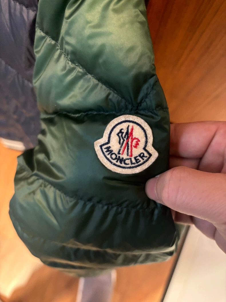Moncler Moncler Padded Jacket with Green Sleeves Size US M / EU 48-50 / 2 - 3 Thumbnail