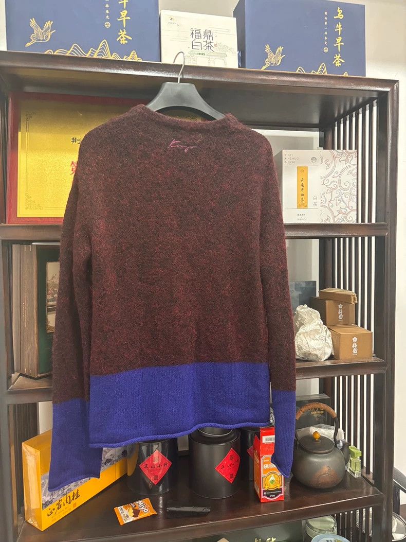 Kenzo KENZO Wool Sweater with Colorful Stripes Size US S / EU 44-46 / 1 - 2 Thumbnail