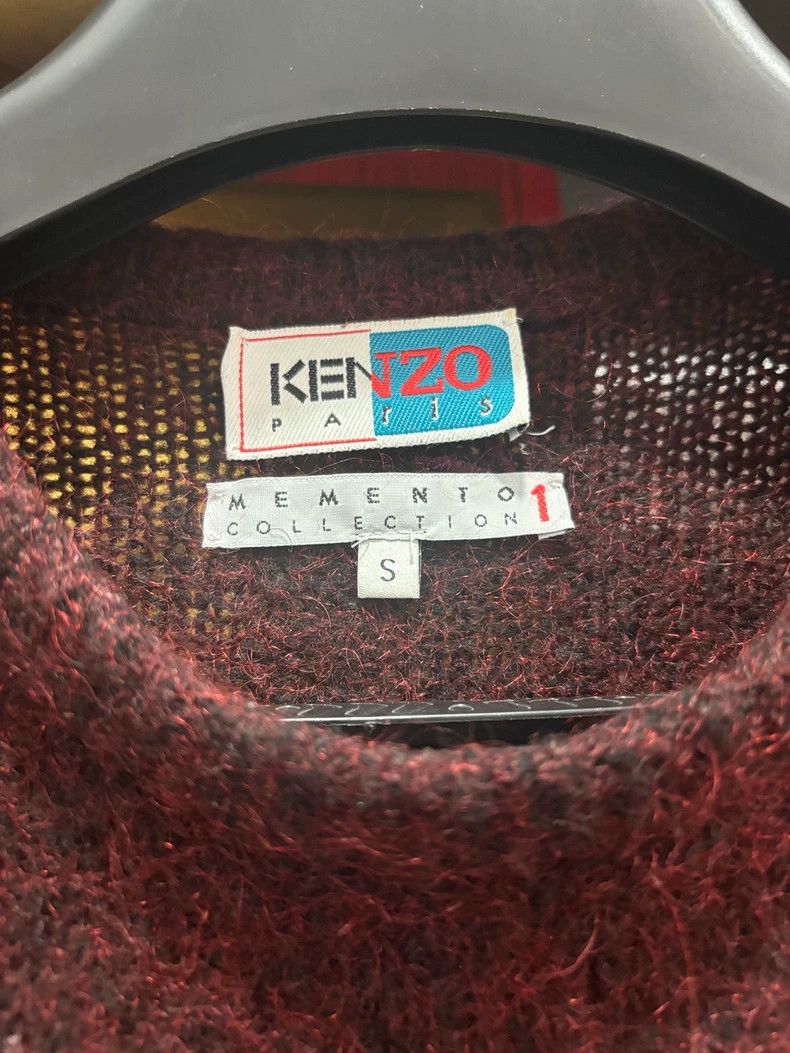 Kenzo KENZO Wool Sweater with Colorful Stripes Size US S / EU 44-46 / 1 - 4 Thumbnail