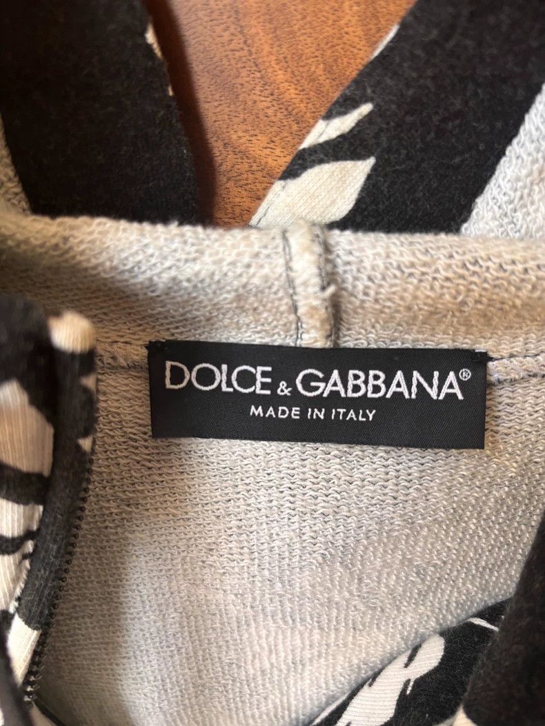 Dolce & Gabbana Dolce Gabbana Hooded Sports Sweatshirt Embroidery Size US L / EU 52-54 / 3 - 4 Thumbnail