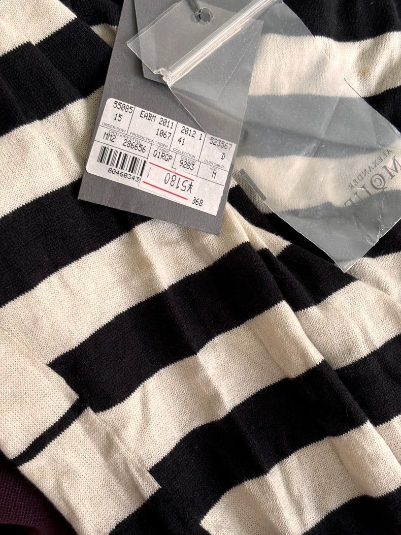 Alexander McQueen McQueen Wool Blend Striped Sweater Size US M / EU 48-50 / 2 - 6 Thumbnail
