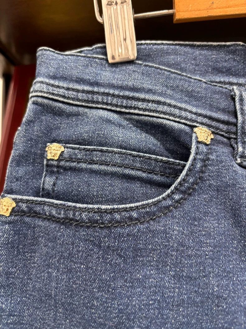Versace Versace Denim Jeans Size 27 Made in Italy Size US 27 - 5 Thumbnail
