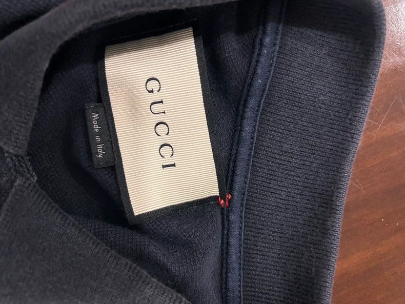 Gucci Gucci Embroidered Short Sleeve Polo Shirt Size US S / EU 44-46 / 1 - 3 Thumbnail