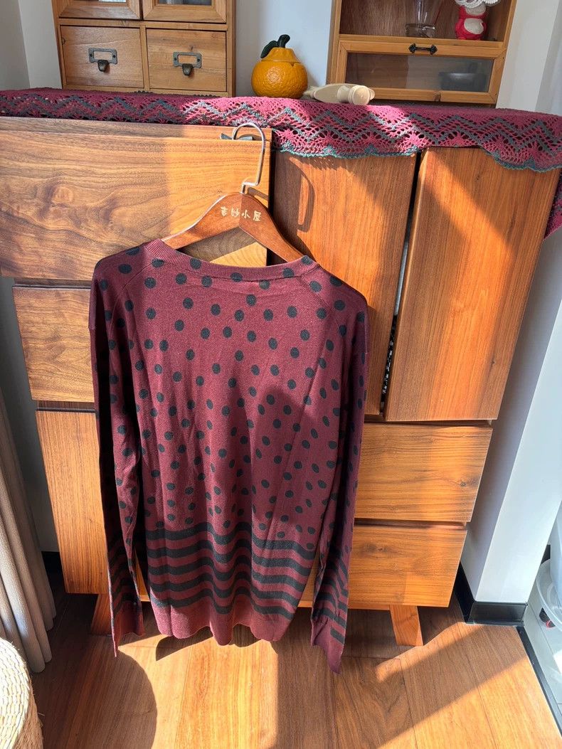 Dolce & Gabbana Dolce Gabbana Silk V-Neck Sweater Size US XXL / EU 58 / 5 - 2 Thumbnail