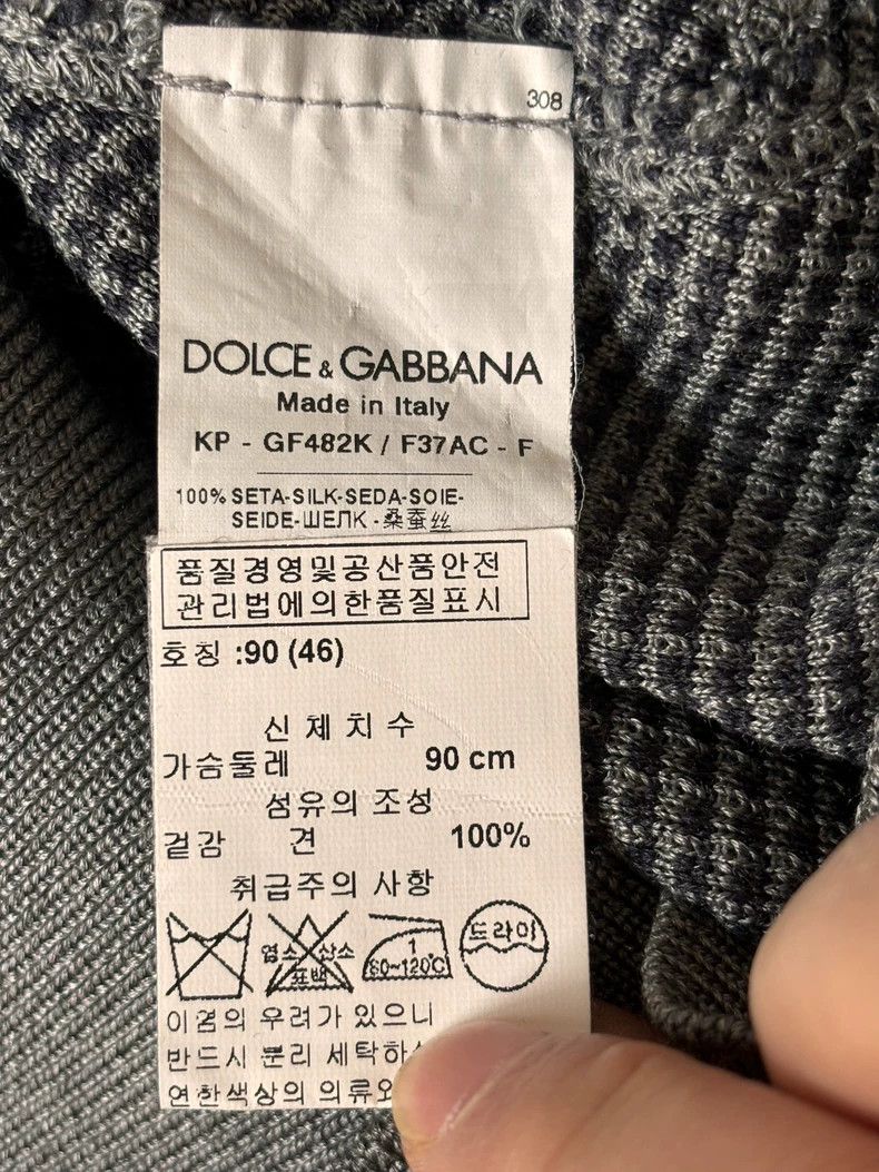 Dolce & Gabbana Dolce Gabbana Silk Polo Shirt Brand New Size US M / EU 48-50 / 2 - 5 Thumbnail