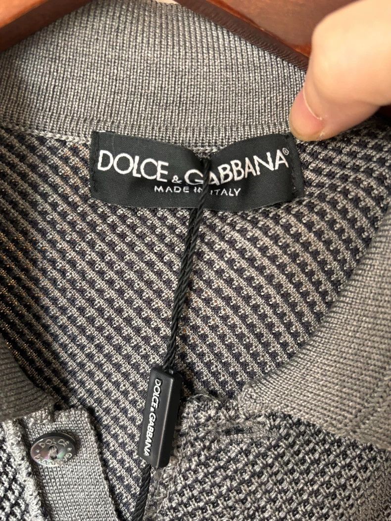 Dolce & Gabbana Dolce Gabbana Silk Polo Shirt Brand New Size US M / EU 48-50 / 2 - 4 Thumbnail