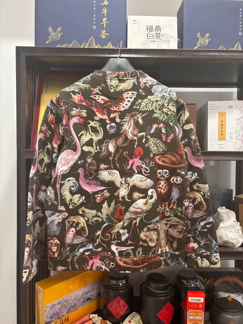 Valentino Valentino Classic Animal Print Sweatshirt Size S Size US S / EU 44-46 / 1 - 2 Thumbnail