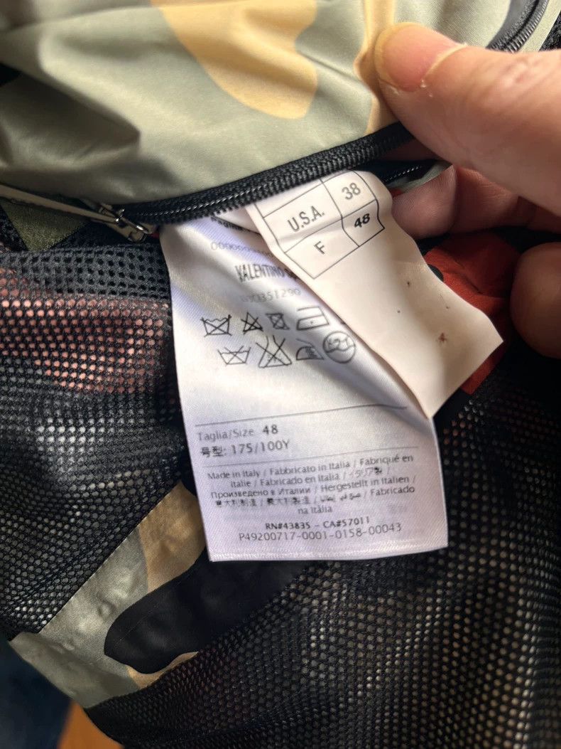 Valentino Valentino Camouflage Jacket Size 48 Size US L / EU 52-54 / 3 - 6 Thumbnail