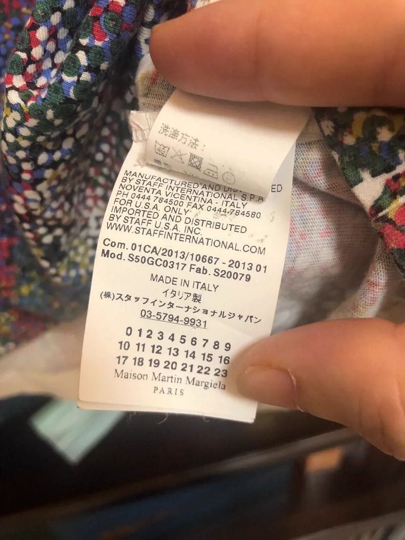 Maison Margiela Maison Martin Margiela Short Sleeve T-Shirt Size US M / EU 48-50 / 2 - 7 Thumbnail